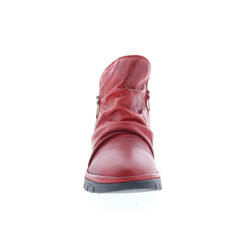 Miz Mooz Womens Dianne Red Boots (NWT) - Picture 3 of 7
